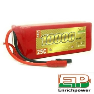 [초대용량! 6셀배터리] EP파워 10000mah 22.2V 25C (골드버전)  