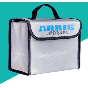 ARRIS RPG Lipo Safty Bag/Lipo Guard Bag (대형 리포보관백,세이프백) (215x155x115mm) 방화재질 리포배터리 보관용 4셀,6셀 대형배터리도 수납가능