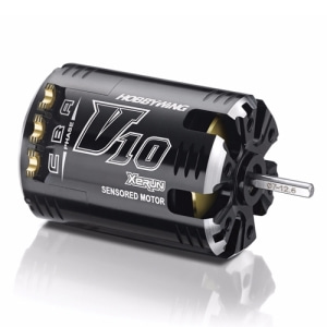 30401020048 최고급모터:XERUN-V10-17.5T-BLACK Sensored Brushless Motor (2210KV) 블랙버전