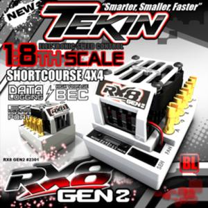 [TT2301] Tekin 1/8 RX8 Gen2 Brushless Sensored/Sensorless ESC (최고급형 변속기) 