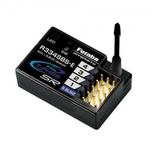 R334SBS-E 2.4GHz 4CH S.Bus2 T-FHSS SR Receiver 