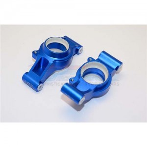 TXM022N-B X-Maxx Alum. Rear Knuckle Arms w/Collars - Blue