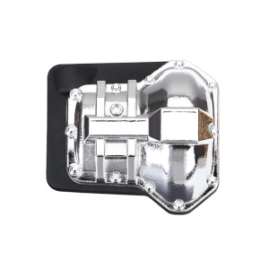 AX8280X Differential cover, front or rear (chrome-plated)  