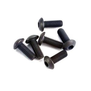 AX2576 Screws, 3x8mm button-head machine (hex drive) (6)