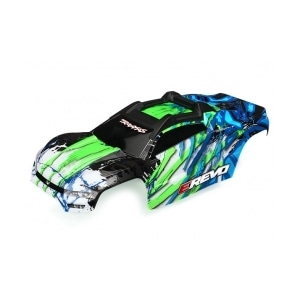 AX8611G Body, E-Revo, green/ window