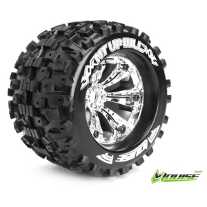 L-T3219CH MT-UPHILL SPORT Compound / Chrome Rim / 1/2&quot; OFFSET (2) 1/8 Scale Traxxas Style Bead 3.8” Monster Truck(반대분) 레보,써밋,이맥스,세비지,E6