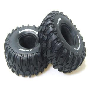 L-T3233VI CR-ROWDY 1/10 Scale 1.9인치 Crawler Tires Super Soft Compound / Inserts (2)