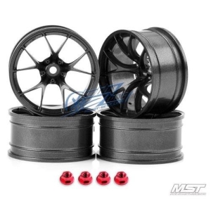 102058GR MST Grey RID RC 1/10 Drift Car Wheels offset 11 (4 PCS)