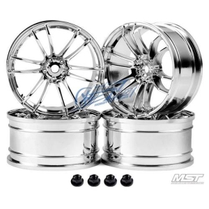 102074S MST Silver TSP Wheels offset 7 (4 PCS)