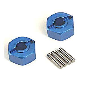 AX1654X Wheel Hubs Aluminum (2) 12mm HEX