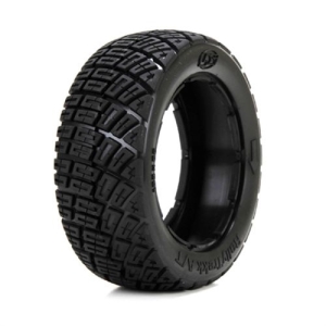 LOS45002 Rally Trekk Tire Set, Firm(1ea L/R)(1/5 대형스케일 MINI WRC RTR 미니쿠페 타이어) 2pcs