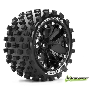 L-T3273SCH ST-ROCK 2.8인치 Truck Tire Soft / CHROME 1/2 Offset Rim / Mounted (반대분, 본딩완료)