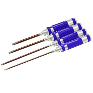 AM-130993 FLAT HEAD SCREWDRIVER SET 3.0 4.0 5.0 &amp; &amp; 5.8 - 4 PCS