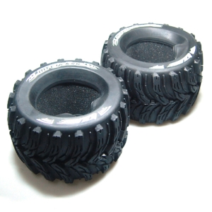 L-T3220I MT-CYCLONE 3.8인치 Tires - TRAXXAS Bead SPORT Compound / Foam Inserts (2) 반대분, 이너폼 포함