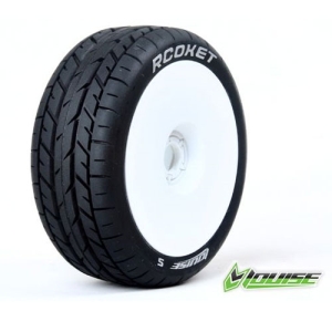 L-T3190SW B-ROCKET 1/8 Buggy On Road Soft Compound / White Rim / 본딩완료 (반대분)