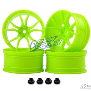 102049AG MST Green FX RC 1/10 Drift Car Wheels offset 8 (4 PCS)