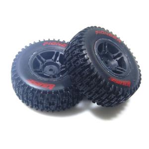 L-T3148SBTR SC-PIONEER 1/10 SC Tire Soft Compound/Max 2.2인치/3.0인치 Black Rim / 본딩완료 (반대분)