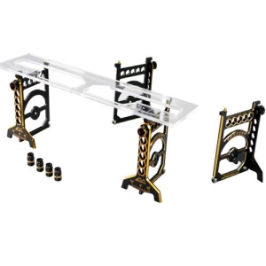 AM-171040-V2 Set-Up System For 1/10 Touring Cars With Bag V2 Black Golden