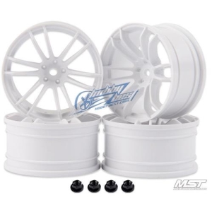 102073W MST White TSP Wheels offset 5 (4 PCS)