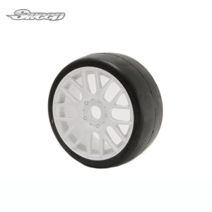 SWS40145W16P 1/8 EXP GT RACING SLICK GLUE 45deg(EVO16 white wheel)