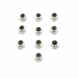 LOSA6308 4-40 Steel Locking 1/2 Nuts (10)