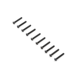 TLR255010 Button Head Screws, M4x25mm (10)