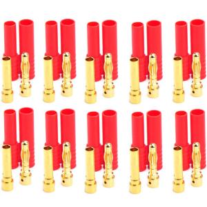 UP-AM1009C-3 HXT 4mm / 4mm Bullet Connector (10pair)