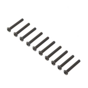 LOS255011 Button Head Screws, Stl, BO, M4 x 30mm (10)