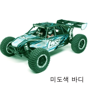 LOS250018 Body Set w/sticker sheet, Clear: DBXL-E 미도색바디