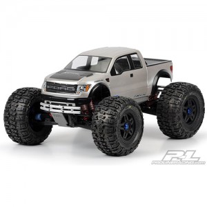 AP3345 Ford F-150 SVT Raptor Clear Body for E-MAXX 3903 &amp; 3905 E-REVO T-MAXX 3.3 REVO 3.3 &amp; MGT (#3345-00)