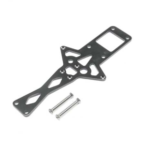 LOS251062 Center Chassis Brace &amp; Stand Offs: Super Baja Rey