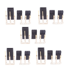 UP-AM1021B-5 JR Servo Connector Set (Male &amp; Female 5pair/set)