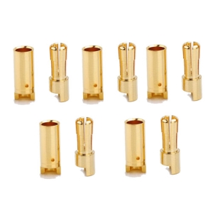 UP-AM1005A 5.5mm Gold Connectors 5pairs (10pcs)