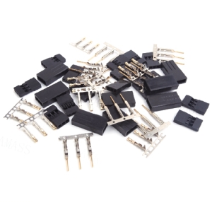 UP-AM1021A-10 FUTABA Servo Connector Set (Male &amp; Female 10pair/set)