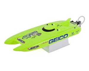 Pro Boat Miss Geico 17-inch RTR Brushed Catamaran Boat 조종기 포함