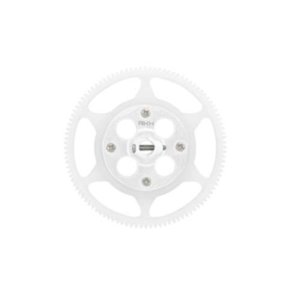 Rakonheli CNC Delrin 104T Main Gear w/AL Hub Set (Silver) - Blade 180 CFX, Trio 180 CFX