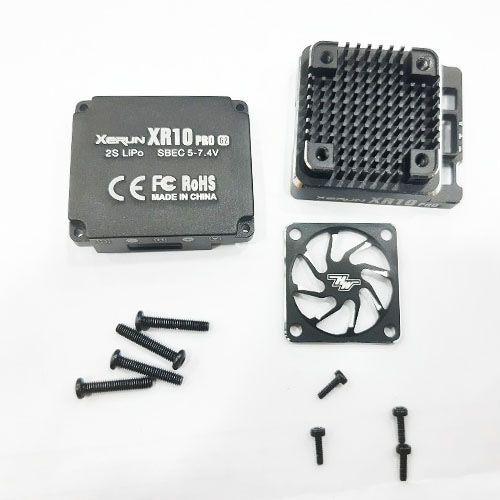 30850017 XERUN XR10 Pro G2 Cases Set-Black