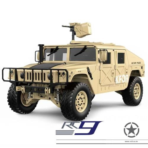 LED 멀펑 버젼 1/10 2.4G 4WD Rc Car Military Vehicle Truck HG-P408 RTR 험비