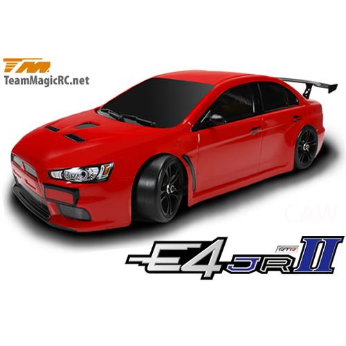 (풀 카본-RTR 전동 투어링) 507004-EVX New E4JR II E4JR II 1/10 EP Touring Car -EVX