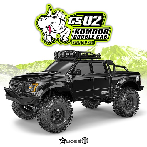 입고완료-당일배송 Gmade 1/10 GS02 KOMODO double cab TS RTR[KR]│코모도더블캡RTR