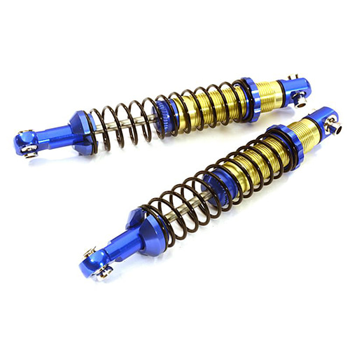 Billet Machined High Performance Shock (2) for Traxxas TRX-4 Scale Crawler C28205BLUE TRX4 메탈쇽