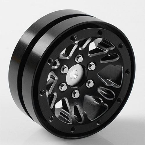 [#Z-W0177] [2개 반대분/링 별도] Black 1.9&quot; Universal Beadlock Wheel (D1)