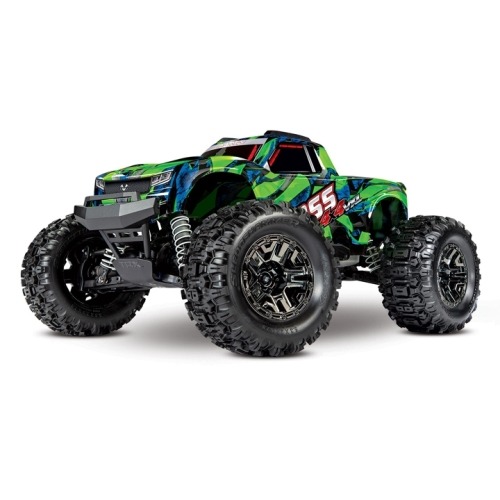 CB90076-4G Traxxas Hoss 4X4 VXL 3S 4WD Brushless RTR Monster Truck(GREEN)