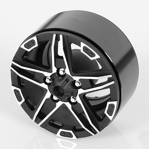 [#Z-W0171] [4개 한대분] Bombshell 1.9&quot; Beadlock Wheels (Black)