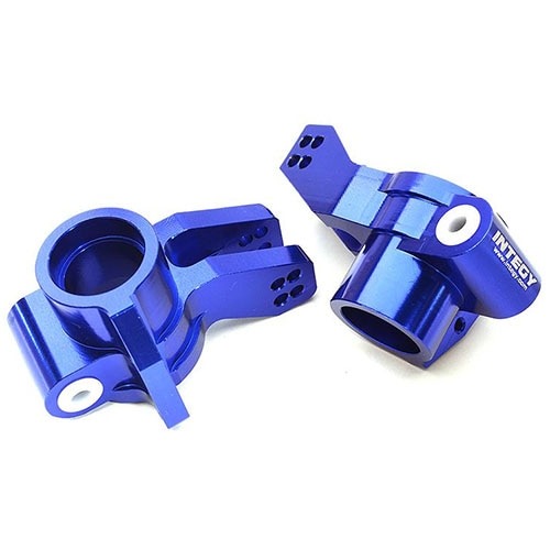 Billet Machined Rear Hub Carriers for Arrma 1/8 Kraton 6S BLX (Blue)