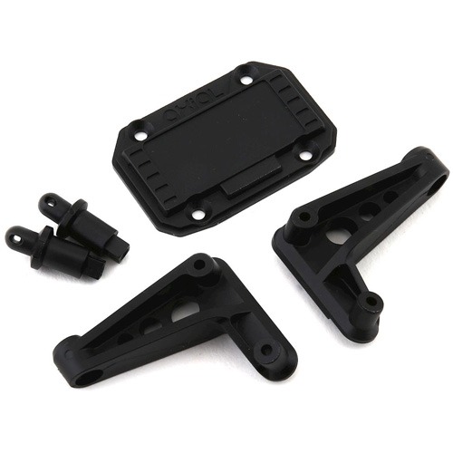 Body Mount Set Rear, Jeep JLU: SCX10 III