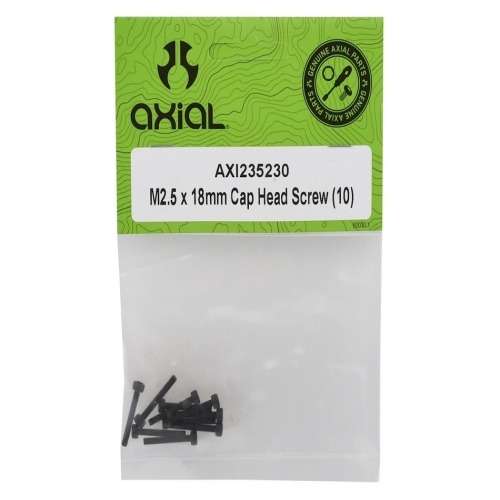 M2.5 x 18mm Cap Head Screws (10)