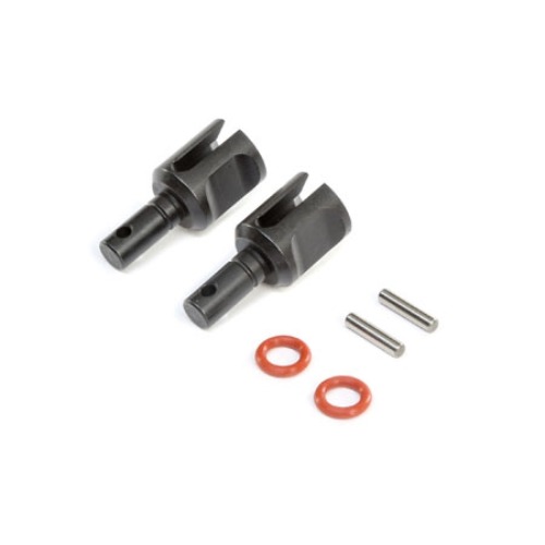 TLR242032 Front HD Lightened Outdrive Set (2): 8X