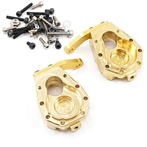 TRX4-031 Brass Front Steering Knuckle 59g 2 pcs for Traxxas TRX-4