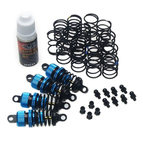 [#DSG-0055BU] Shock-Gear 55mm Damper Set for 1/10 RC Touring Car Blue